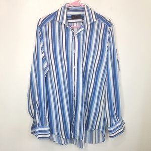 Etro | Mens Stripe Buttondown Shirt 39‎